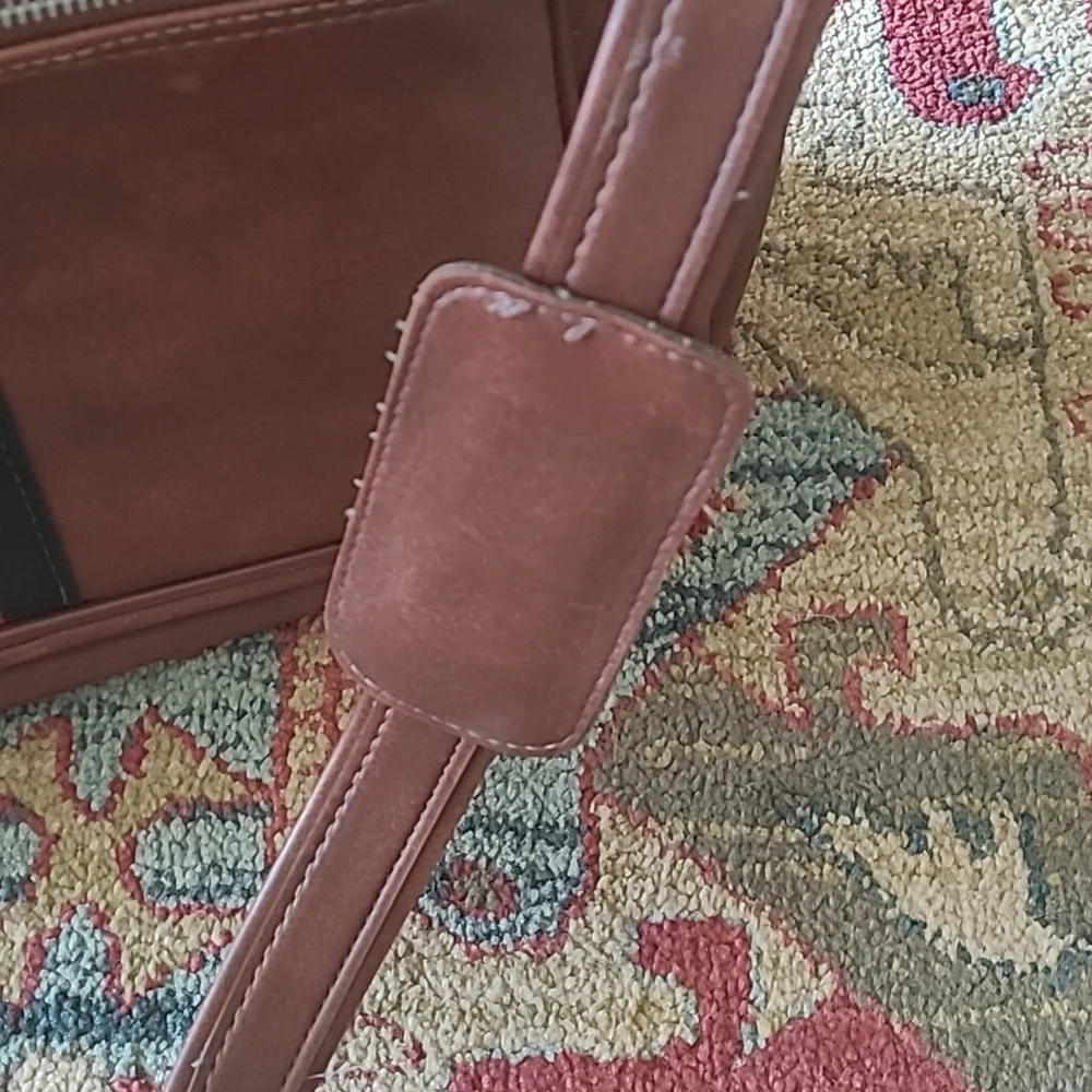 VINTAGE STRIPE CROSSBODY MESSENGER BAG